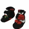 Skull And Roses Booties