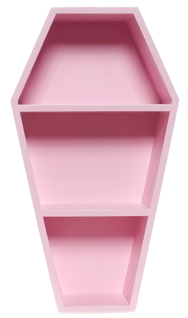 Coffin Shelf Pink 1 Coffin Shelf Pink