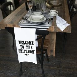 Welcome To The Shitshow Hang Tight Towel -Sourpuss shop 117005 WelcomeToTheShitshow 1024x1024@2x 1