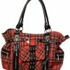 Punk Rise Handbag – Tartan