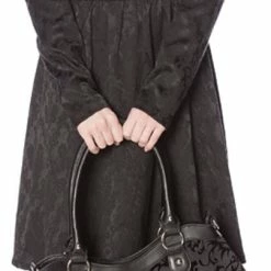 Cameo Bat Handbag -Sourpuss shop 1562666179BG34078 BLACK