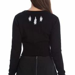 Bat Lady Cardigan -Sourpuss shop 1596029799CA21088BLK 03