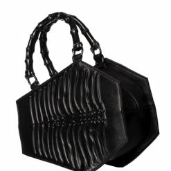 Amaranth Emboss Coffin Bag -Sourpuss shop 2B7D355F 5291 461E A221 A9CCB16B0E0F