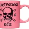 Caffeine Or Die Mug Gift Boxed (Pink)
