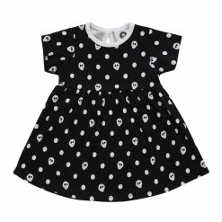 Polka Skulls Dress -Sourpuss shop 4B885412 E474 4448 941E 67E377561D45