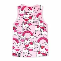Rainbow Unicorn Singlet -Sourpuss shop 5282 2b