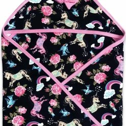 Pretty Unicorn Baby Blanket