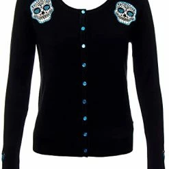 Inferno Cardigan – SML -Sourpuss shop 611zYq3BSiL. AC UX385