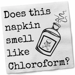 Chloroform Cocktail Napkins