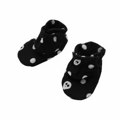 Polka Skull Booties
