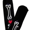 Heart & Bones Stocking Socks