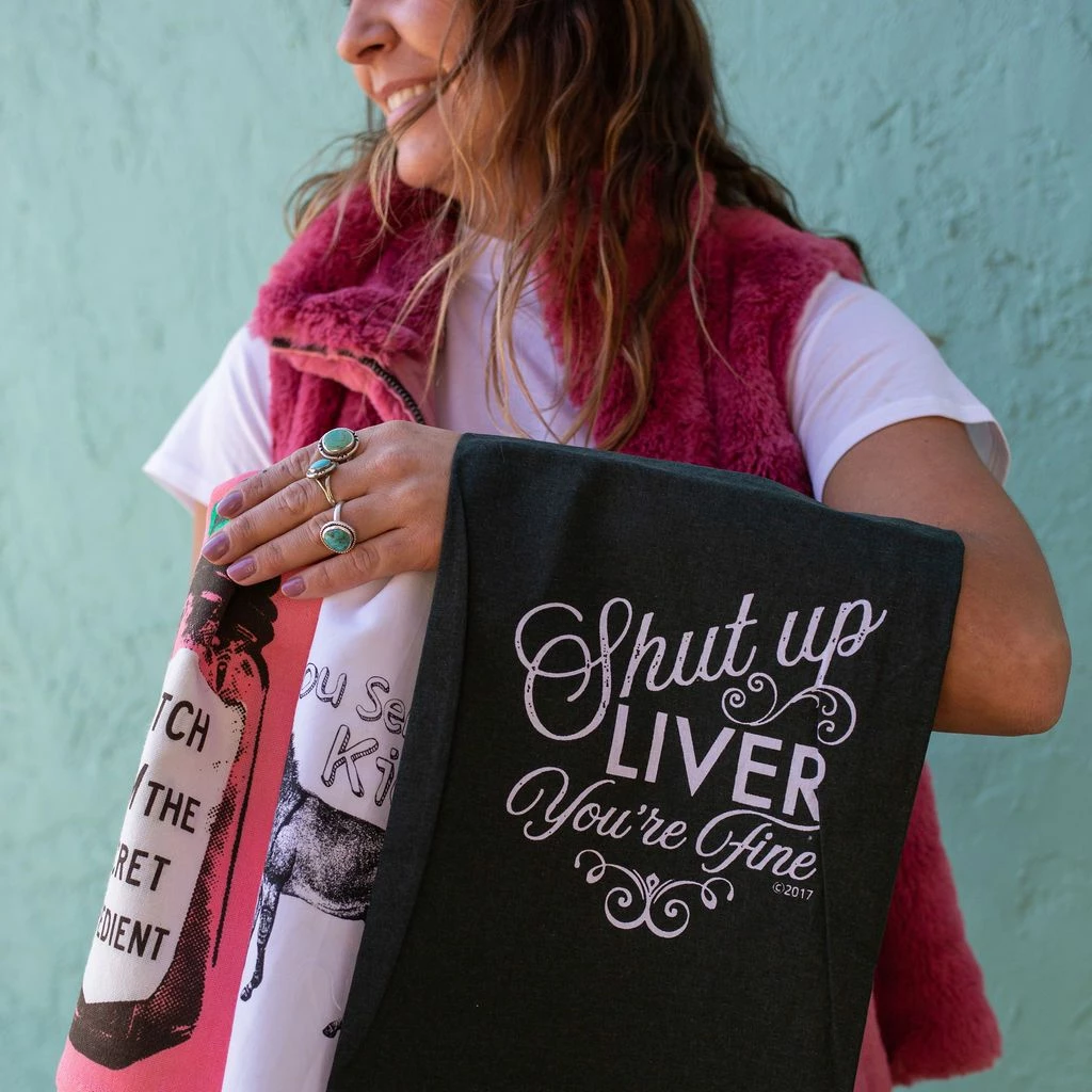 Shut Up Liver Hang Tight Towel 3 Shut Up Liver Hang Tight Towel - Image 3