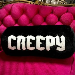 Furry Creepy Bolster Pillow -Sourpuss shop Photo Mar 24 1 17 09 PM 1.jpg 1