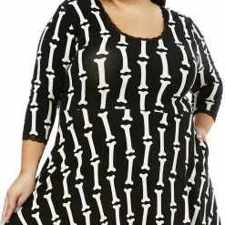 Miss Bones Low Back Dress -Sourpuss shop bones lo back dress 0885 1400x 1