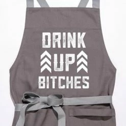 Drink Up Bitches Apron -Sourpuss shop drink up bitches apron 360x 1