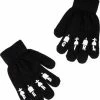 Dead Girl Tattoo Knit Gloves