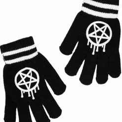 Pentagram Knit Gloves
