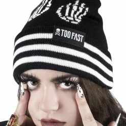 Up Yours Skeleton Beanie