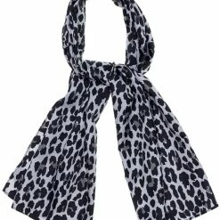 Leopard Grey Bad Girl Scarf 3 Leopard Grey Bad Girl Scarf -Sourpuss shop p 1082 o1445981440562fed00af8eb