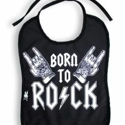 Born To Rock Bib