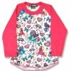Unicorn Raglan Pink