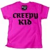 Creepy Kid Tee Pink