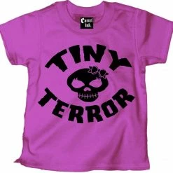Tiny Terror Kids Tee Pink