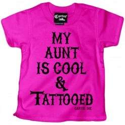 My Aunt Is Cool & Tattooed Pink
