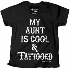 My Aunt Is Cool & Tattooed Kids Tee