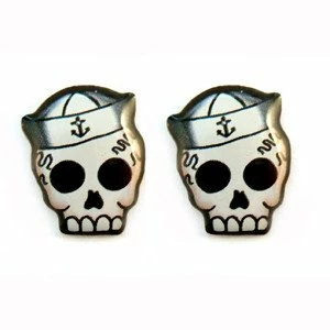 Sailor Skull Studs 1 Sailor Skull Studs