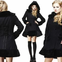Sarah Jane Coat – SML -Sourpuss shop p 12530 b14691053715790c4dbdb5d6