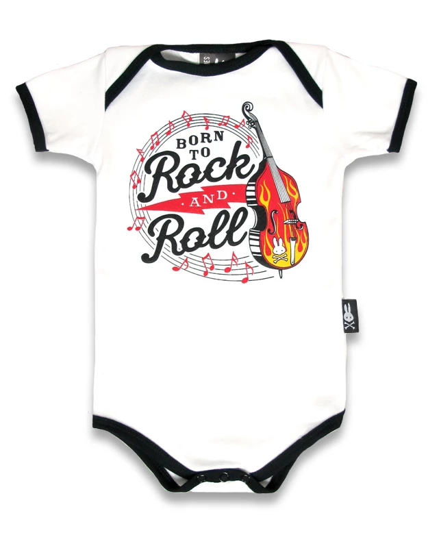 Born To Rock And Roll Onesie 1 Born To Rock And Roll Onesie