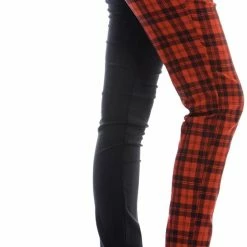 Split Check Jeans PLUS SIZE