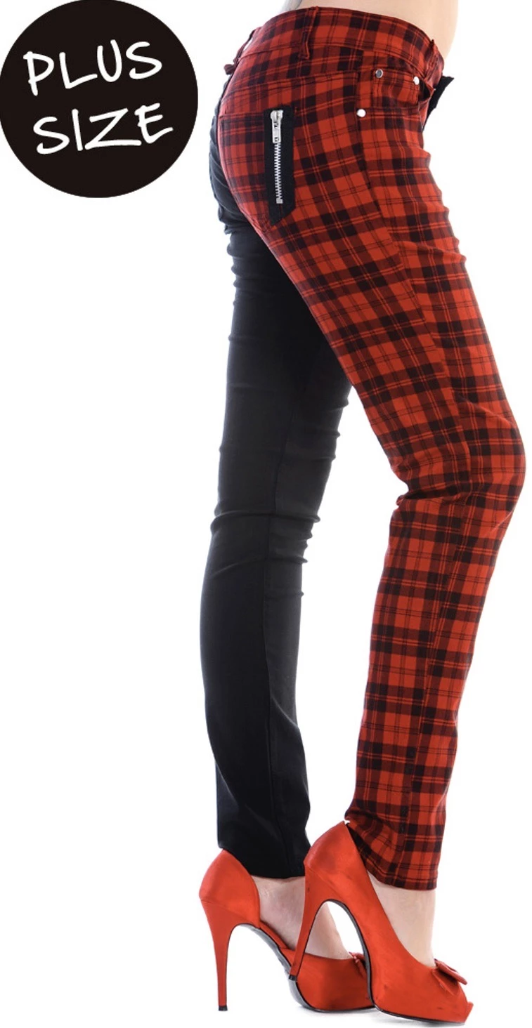 Split Check Jeans PLUS SIZE 1 Split Check Jeans PLUS SIZE