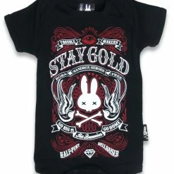 Stay Gold Onesie Black