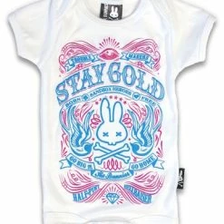Stay Gold Onesie White