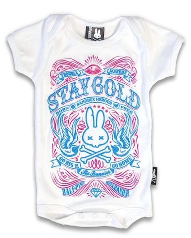 Stay Gold Onesie White 1 Stay Gold Onesie White
