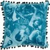 Old Timers Pillow Teal