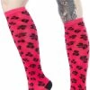 Leopard Socks Pink