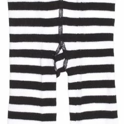 Striped Baby Leggings Blk/White – 18/24m