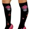 Sourpuss Cupcake Cherry Socks