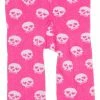 Skull Baby Leggings Pnk/Wht