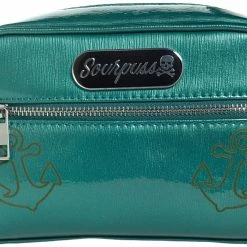 Betsy Anchor Make Up Bag Teal
