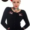 Swallow Cardigan Plus Size