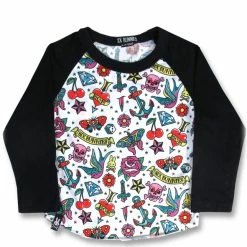Cute Flash Raglan