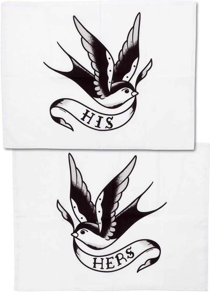 His & Hers Pillowcase 1 His & Hers Pillowcase