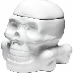 Skull Cookie Jar White -Sourpuss shop p 3114 e145758263356e0f229c0fbc
