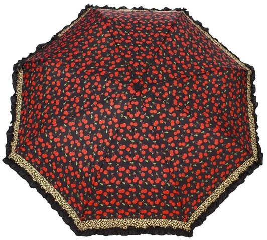 Leopard Cherries Umbrella 1 Leopard Cherries Umbrella