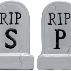 Tombstone Salt & Pepper Shakers