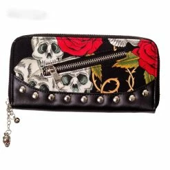Skull & Roses Wallet